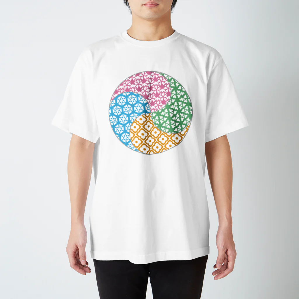 AnotherCreativeAreaの四季環（４色） スタンダードTシャツ