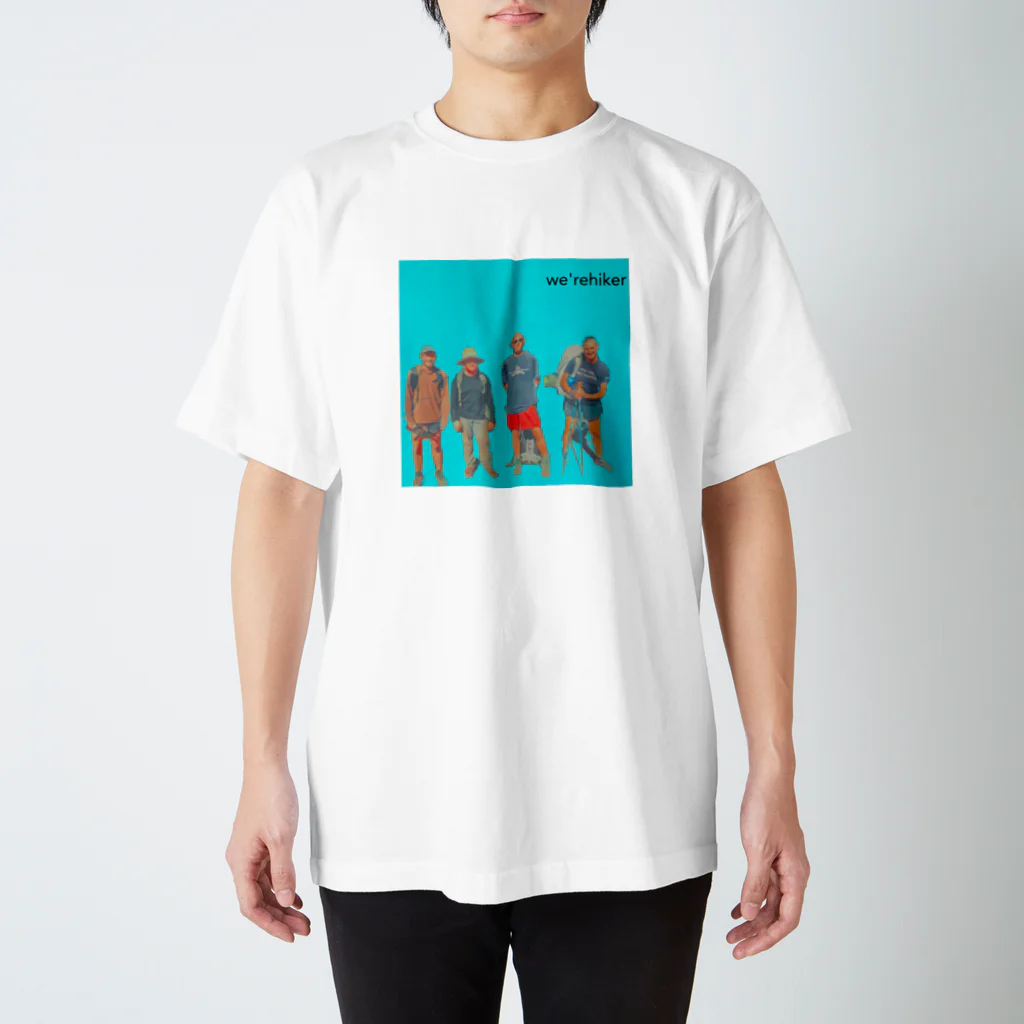 源流狂人卍のwe'rehiker狂人 スタンダードTシャツ