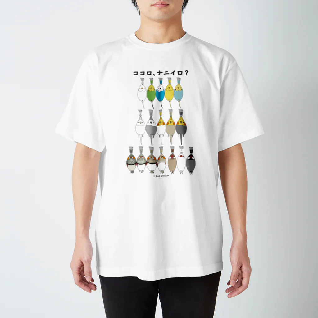 鳥美術部のココロにトリ絵の具 Regular Fit T-Shirt