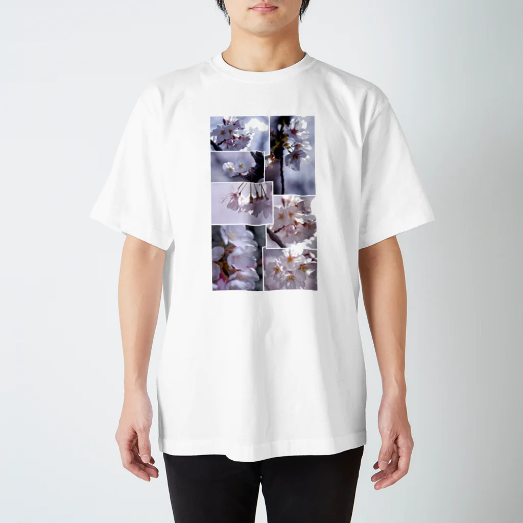 alligator_artの桜詰め合わせ Regular Fit T-Shirt