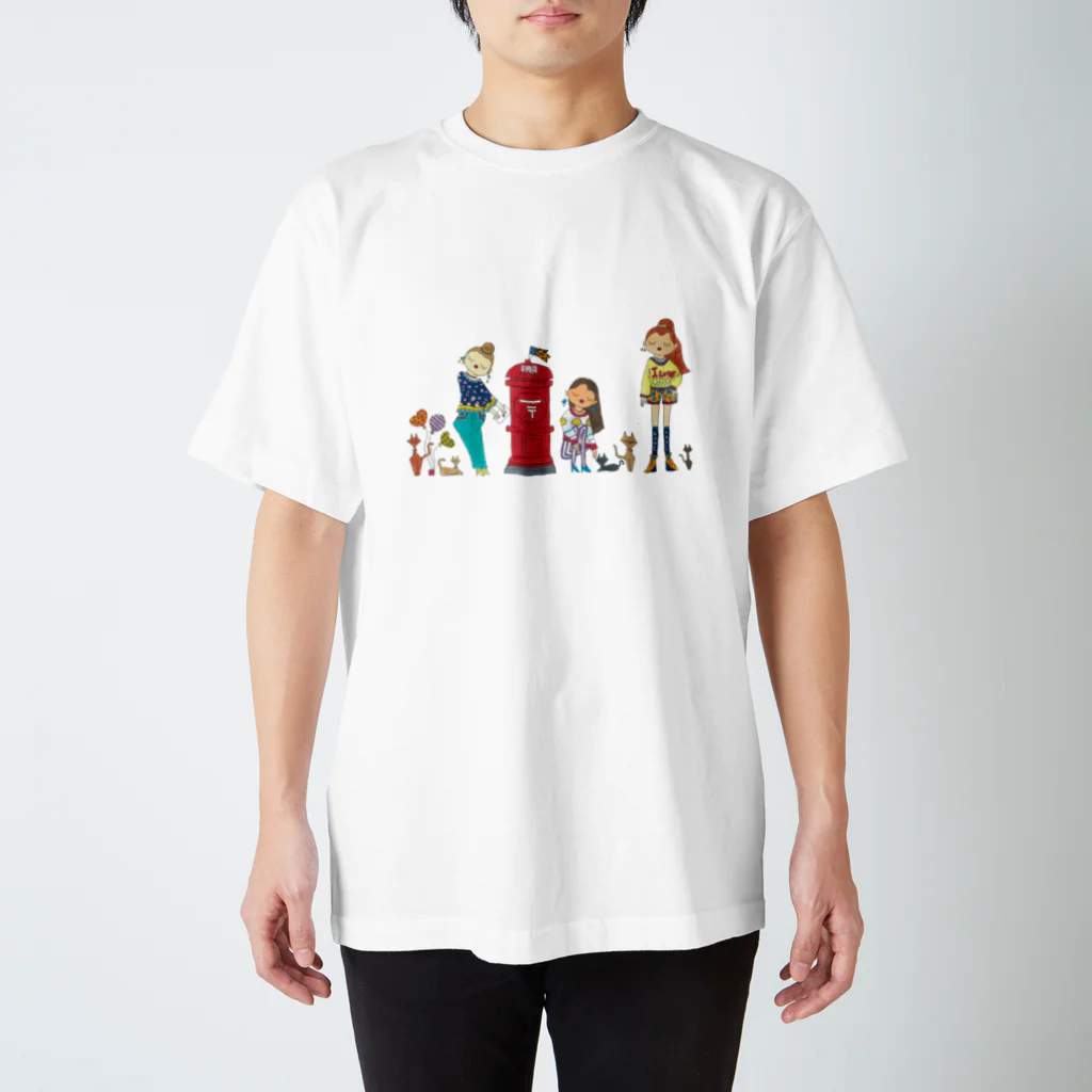 松本新菜のてがみ Regular Fit T-Shirt