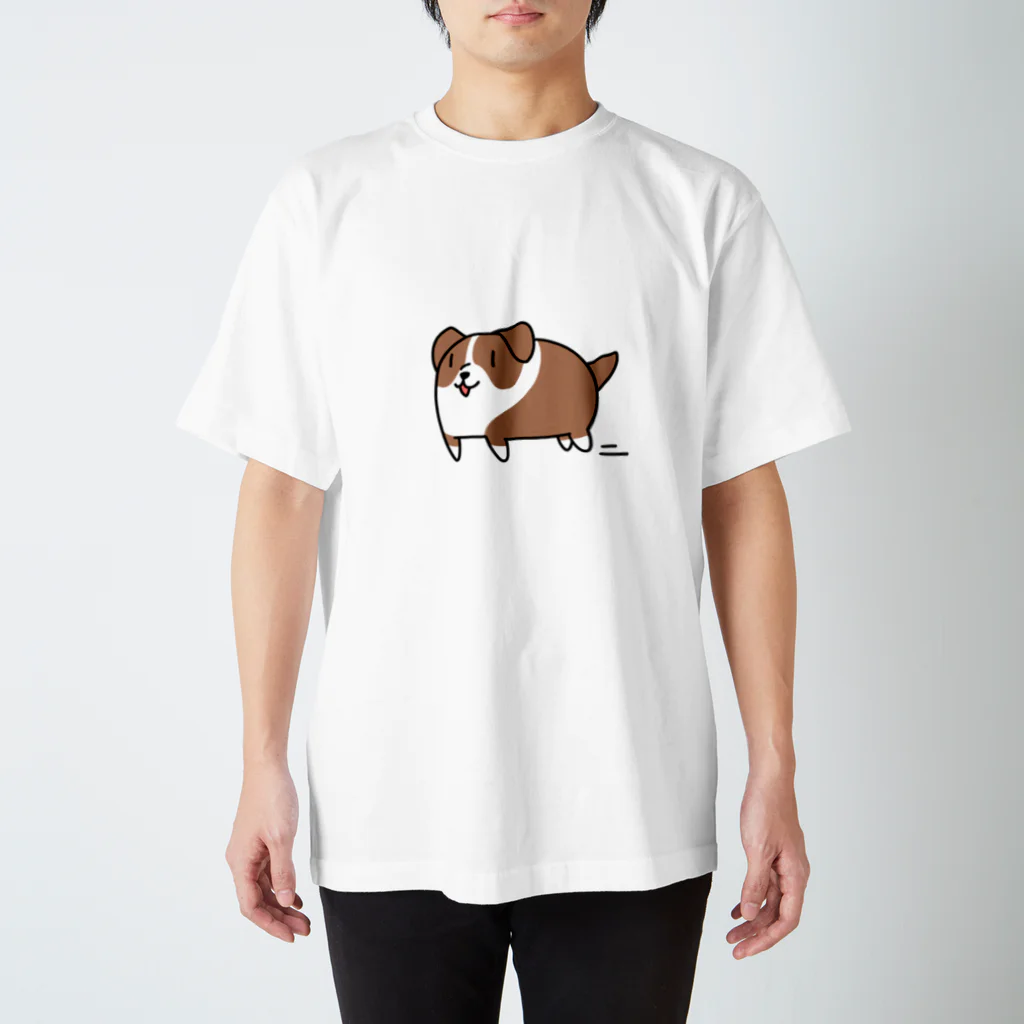 まいたけのスライド犬 Regular Fit T-Shirt