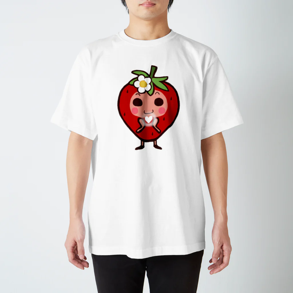 菊花のいちご🍓 Regular Fit T-Shirt