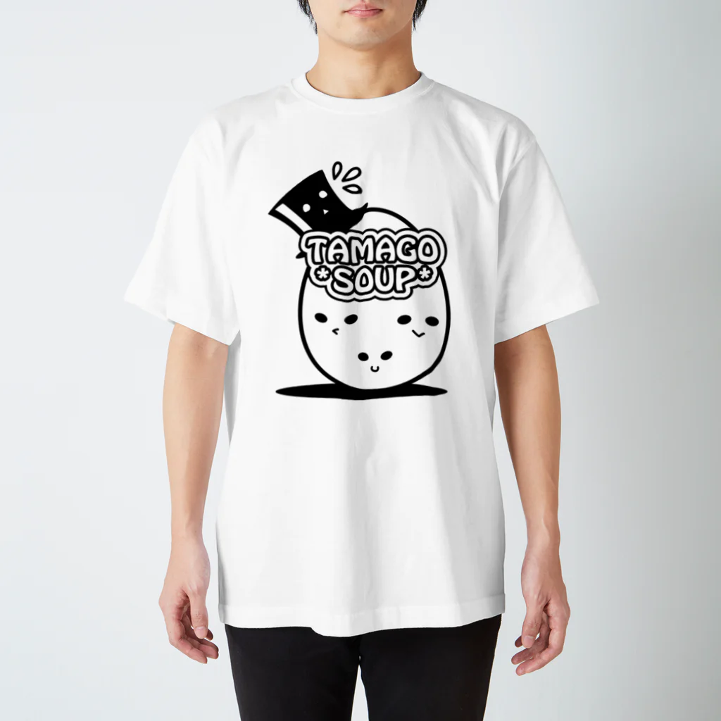 あかねこや。のtamago-chan-02BK Regular Fit T-Shirt