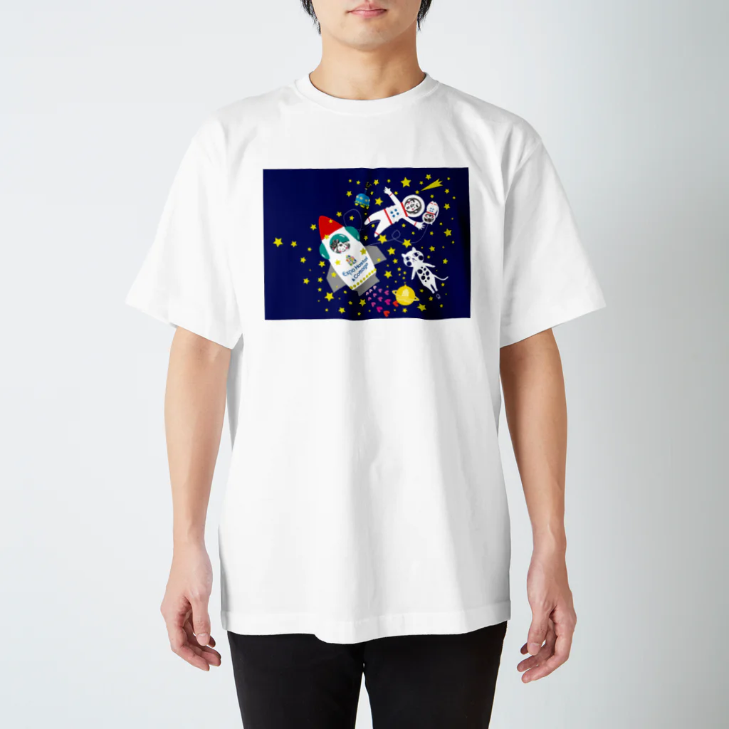 Expo_Zakkaの宇宙旅行 スタンダードTシャツ