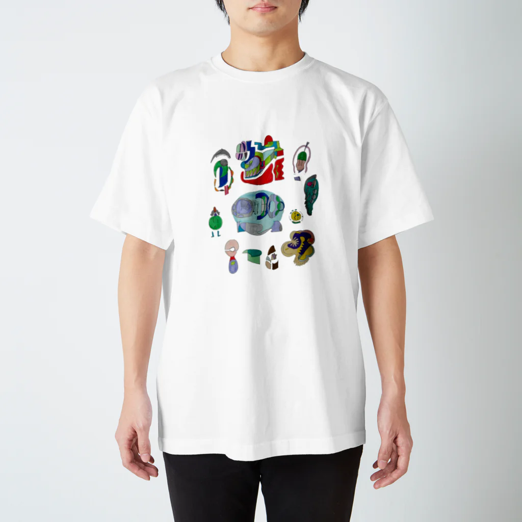 西尾はなのGaragara柄 Regular Fit T-Shirt