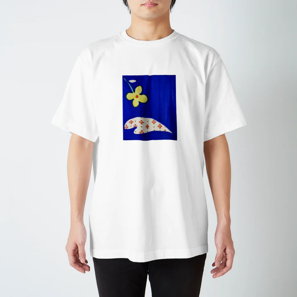 zimei-diary の花と翼 Regular Fit T-Shirt