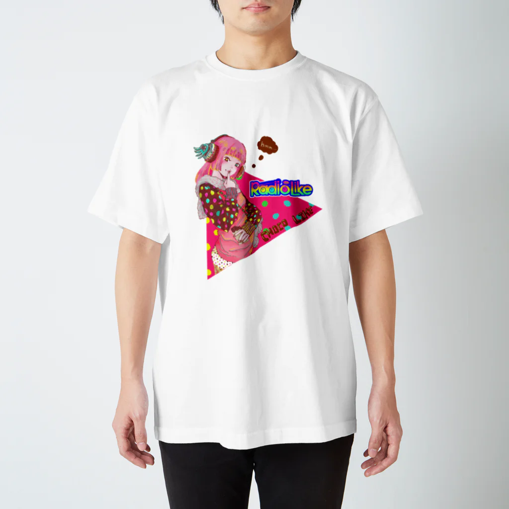 Radio Like hmm...のChoco Like Girl Regular Fit T-Shirt