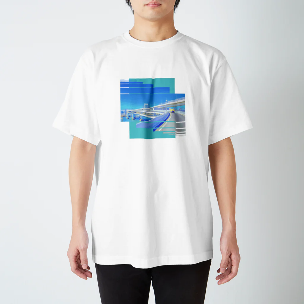 海のcity pop 1 スタンダードTシャツ