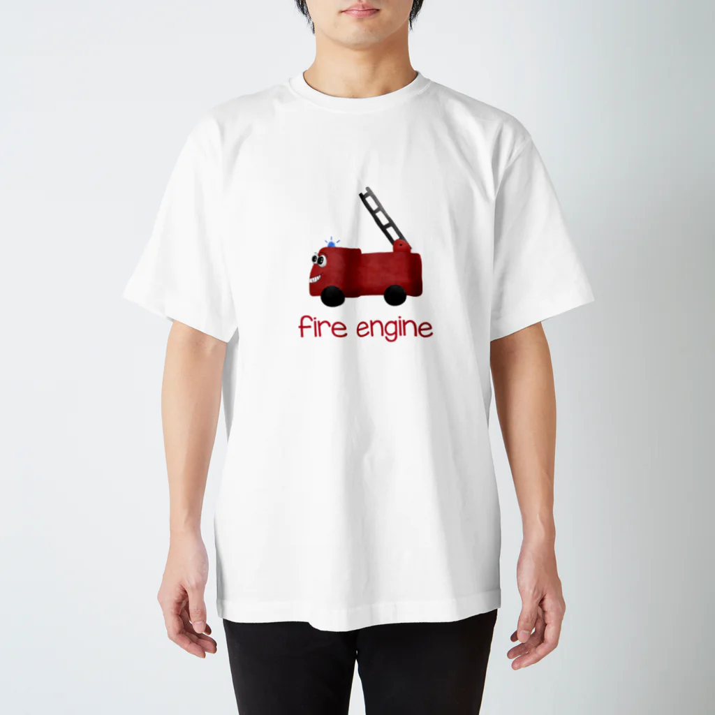 Hey! Kids KidsのFire engine Liam’s English World  Regular Fit T-Shirt