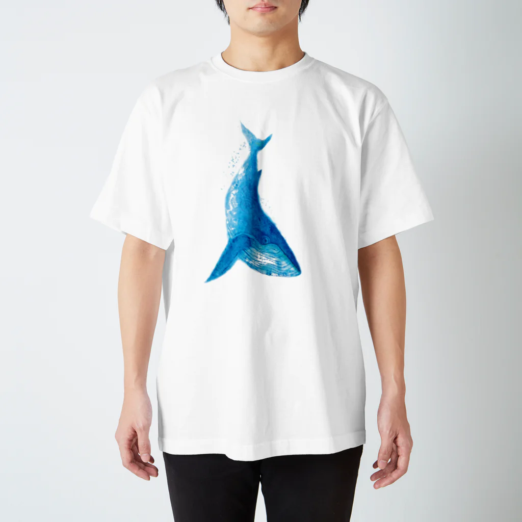 shokomumuのYAKUSHIMA ∞ ザトウクジラ Regular Fit T-Shirt