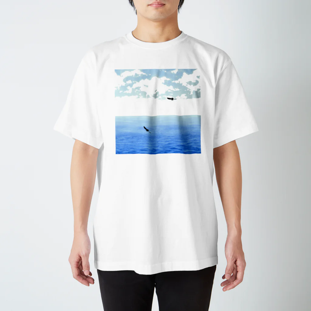 followerの青 Regular Fit T-Shirt