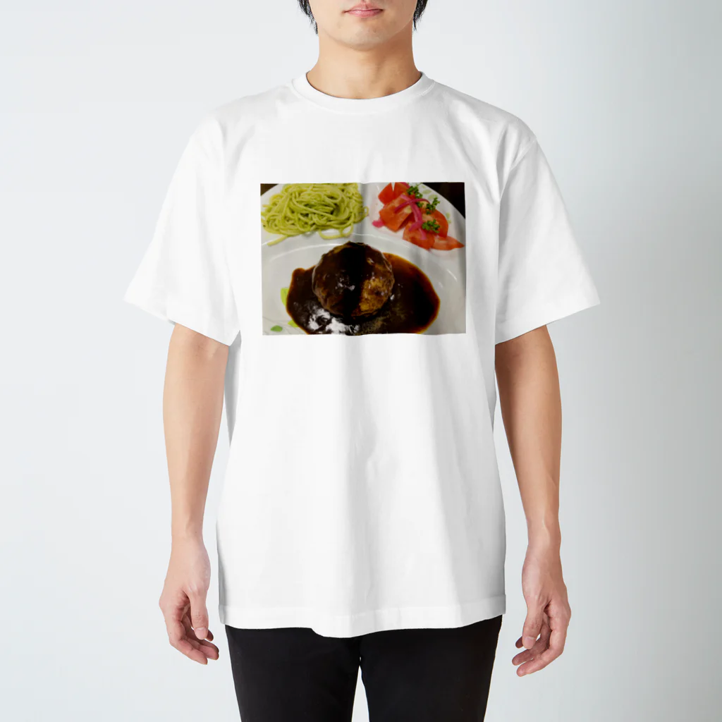 🌹DonDonHAPPYni🌹の🍴ハンバーグ スタンダードTシャツ