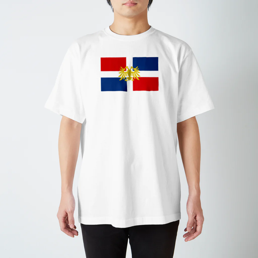 DJちゅうのウトロムスク国旗 Tシャツ Regular Fit T-Shirt