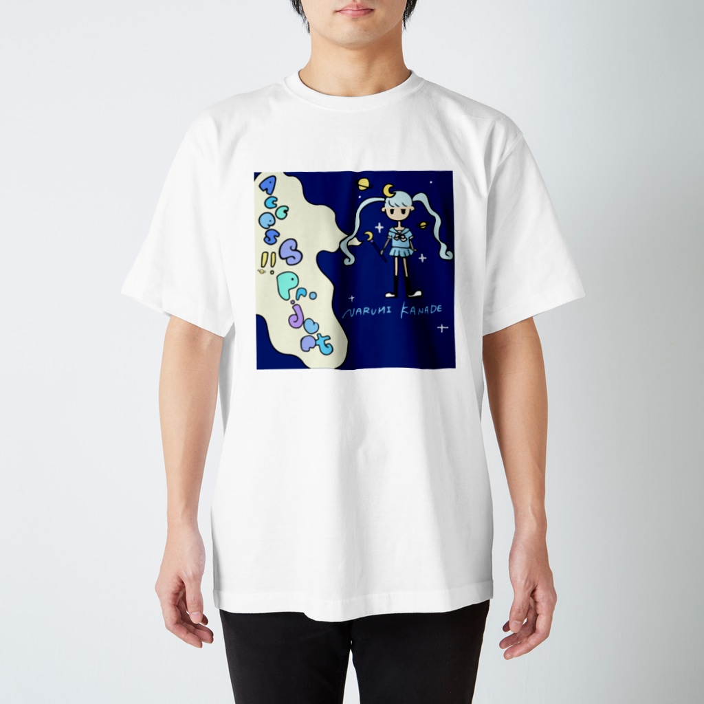 CrossingMusicの成海奏 Regular Fit T-Shirt