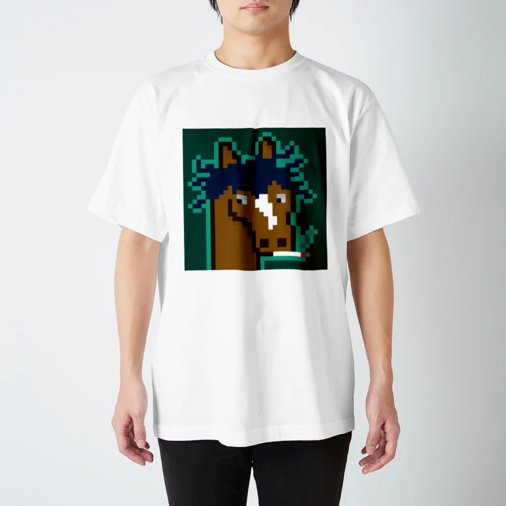 UmaJockey's ShopのHorse Punks #EX スタンダードTシャツ