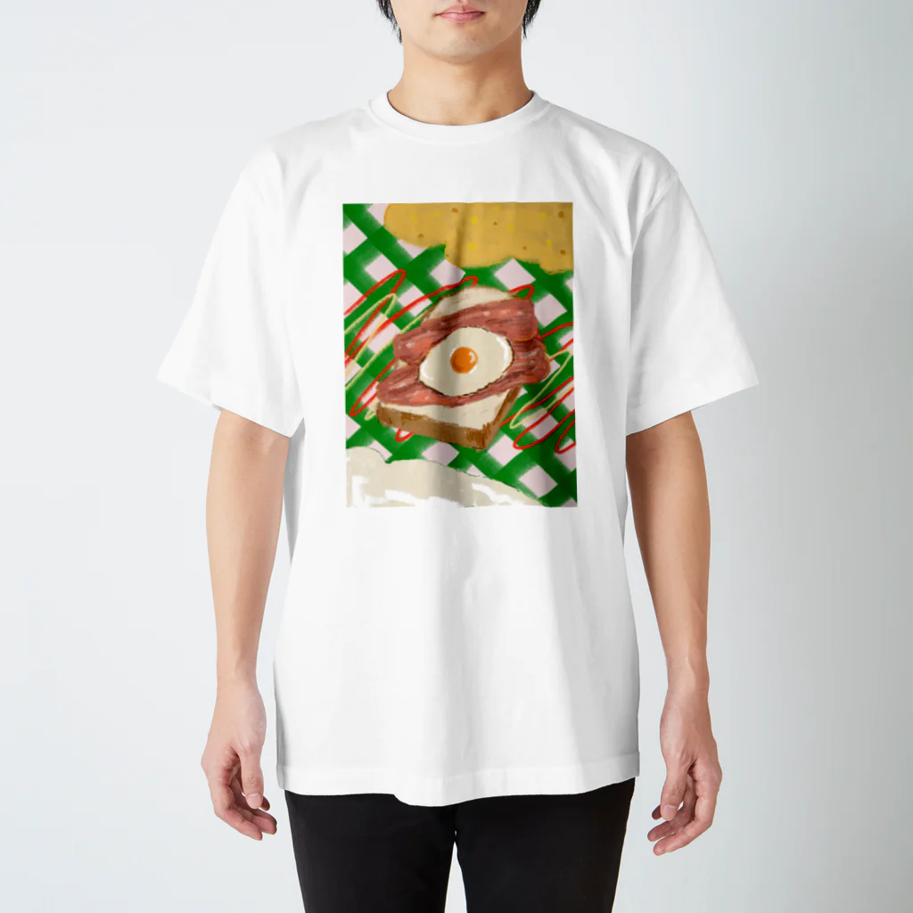 馬頭筋の朝ご飯 スタンダードTシャツ