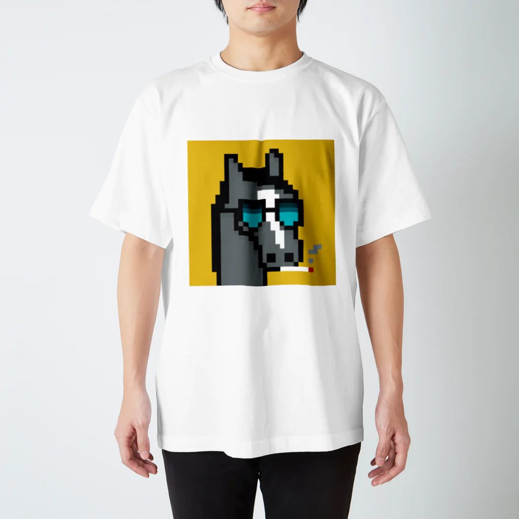 UmaJockey's ShopのHorse Punks  Regular Fit T-Shirt