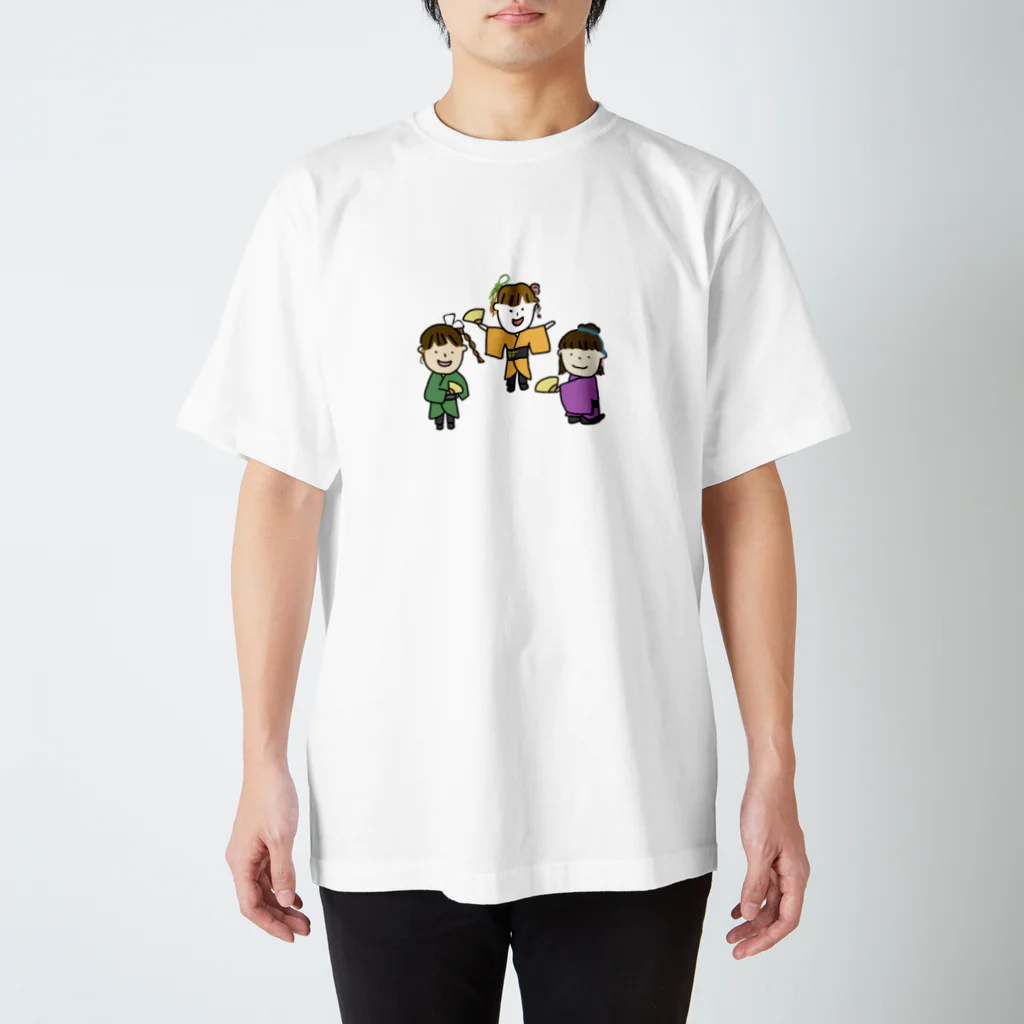 マイオドルストア (SUZURI)の桜ダンサーズ × MAIODORU コラボ商品 Regular Fit T-Shirt
