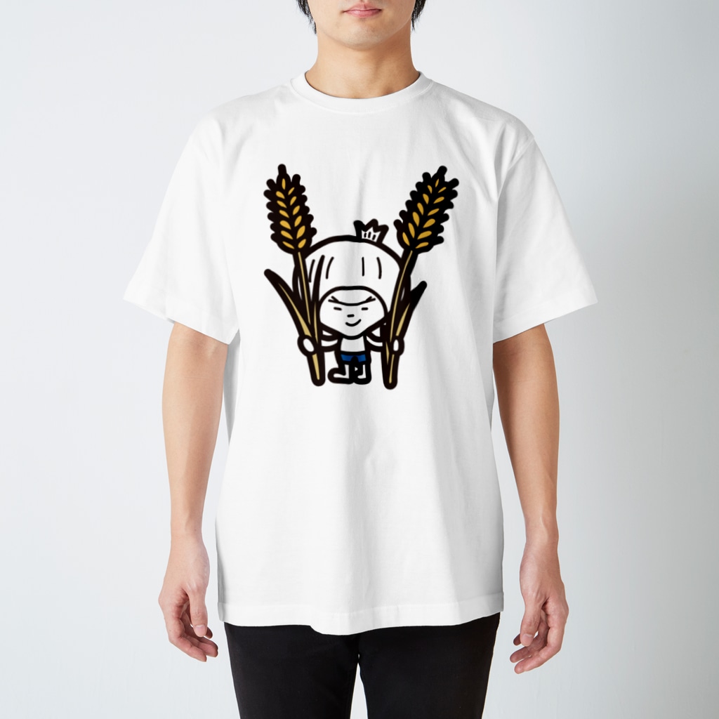 きくのらくがきのむぎときく Regular Fit T-Shirt