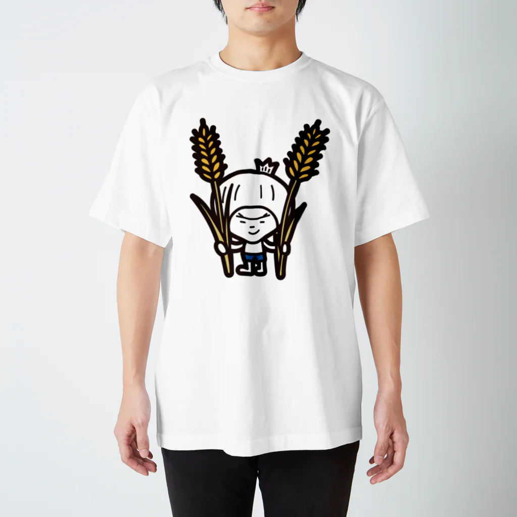 きくのらくがきのむぎときく Regular Fit T-Shirt