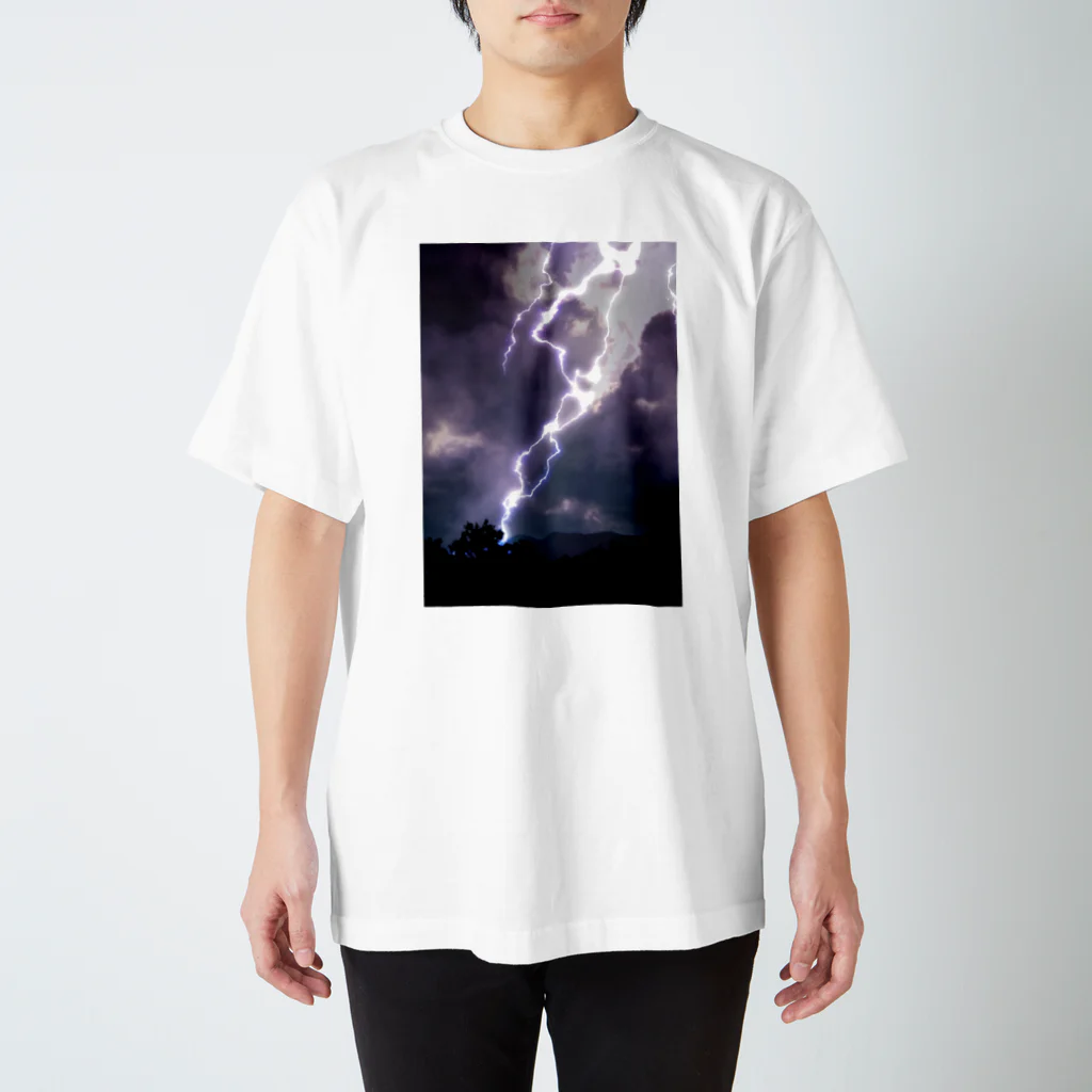 _MAKOTO_の【雷様】 Regular Fit T-Shirt