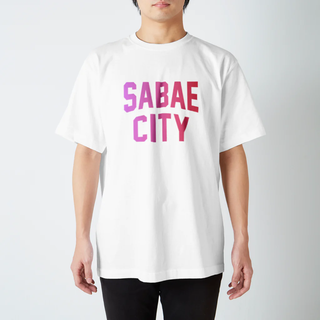 JIMOTO Wear Local Japanの鯖江市 SABAE CITY スタンダードTシャツ