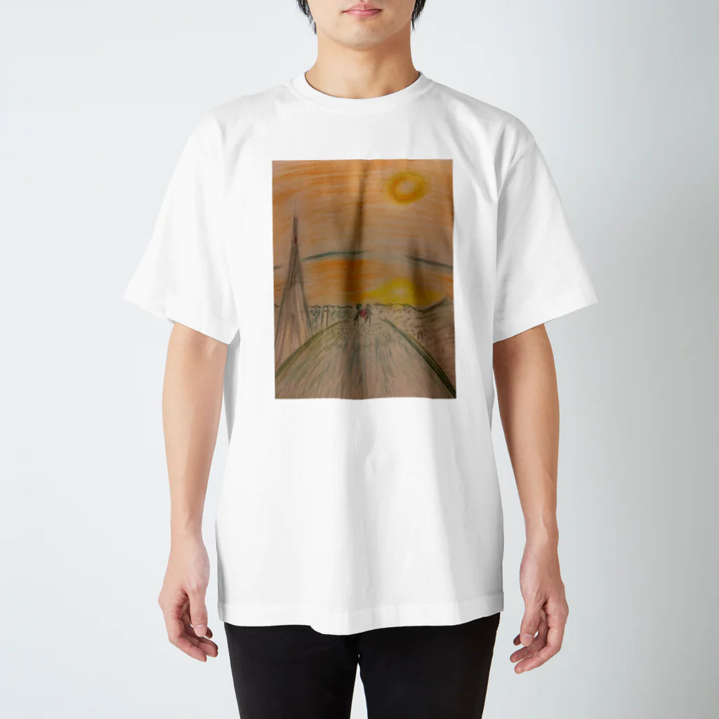 ケイたぬきのどこいくのか Regular Fit T-Shirt