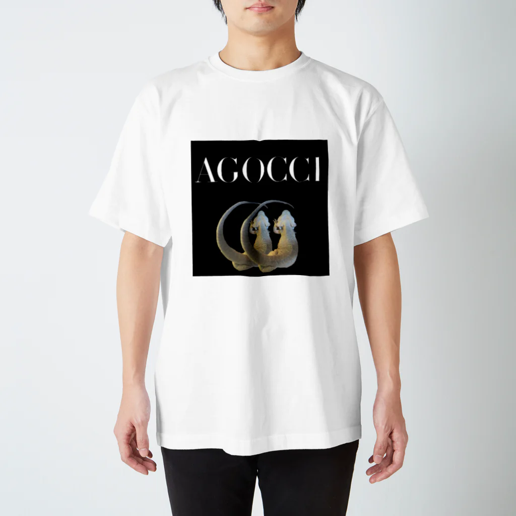 やみの自己満ショップのAGOCCI by Omusubi スタンダードTシャツ