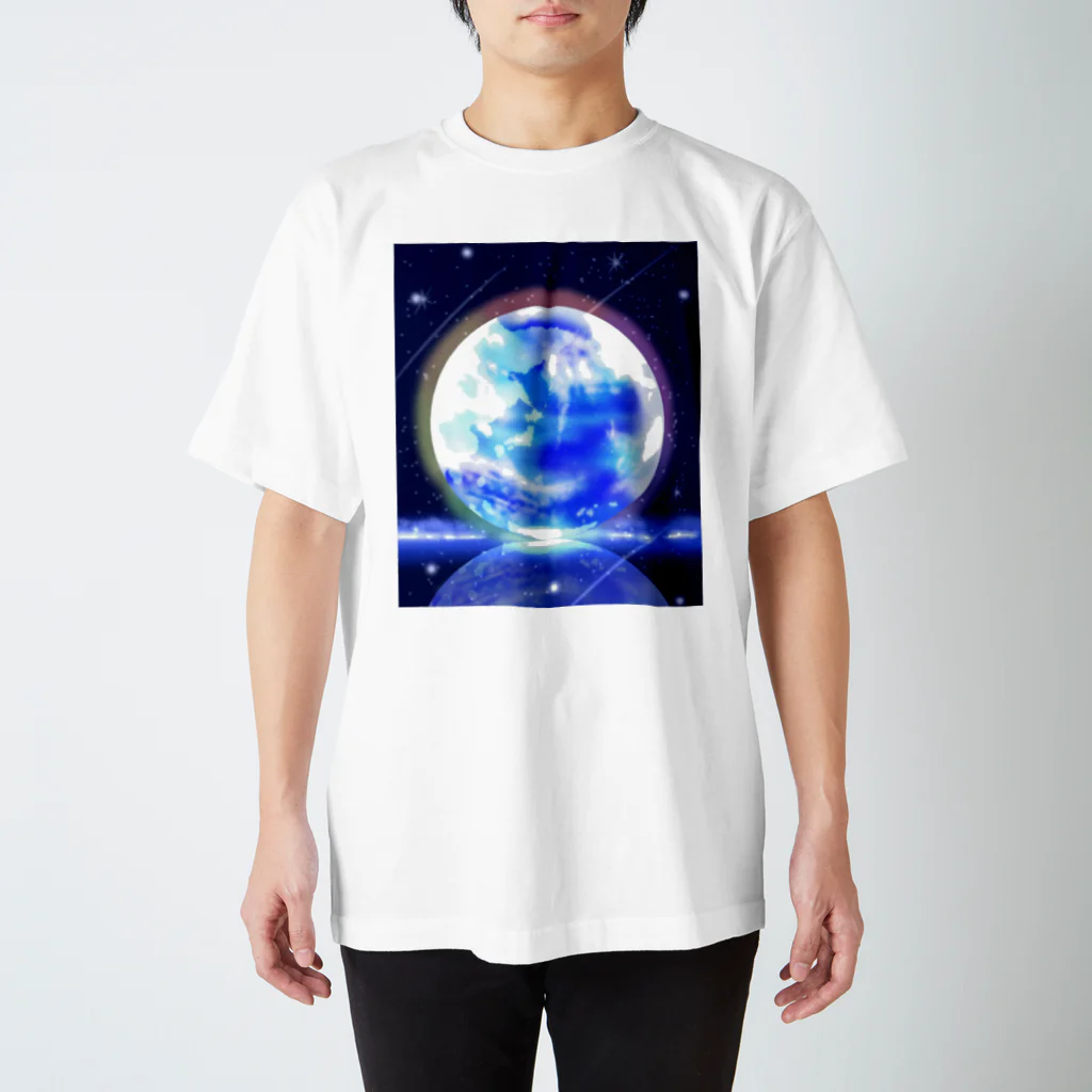 kuuha_hiyamaの地球Ｔシャツ スタンダードTシャツ