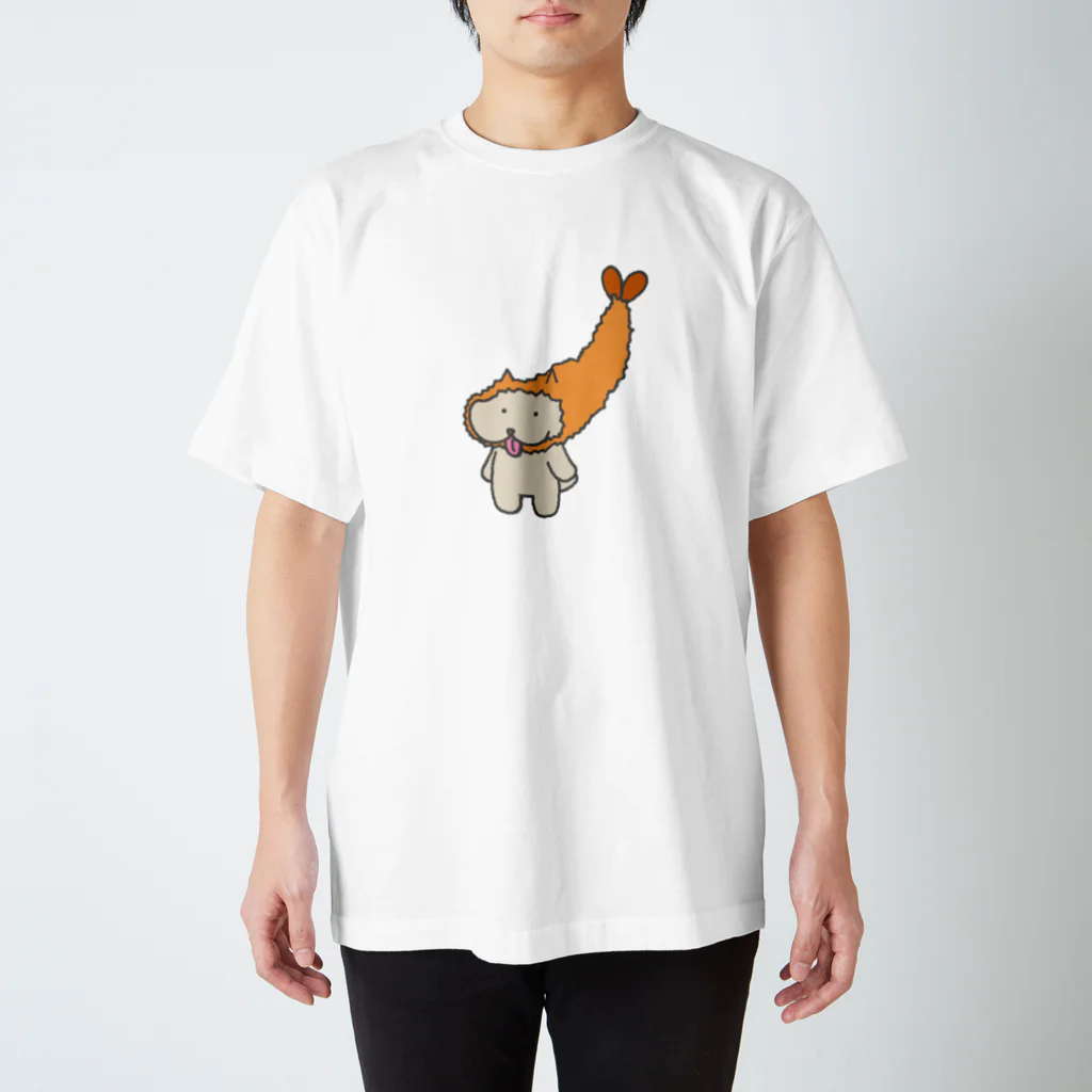 犬山イヌオの日常のエビフラ犬 スタンダードTシャツ