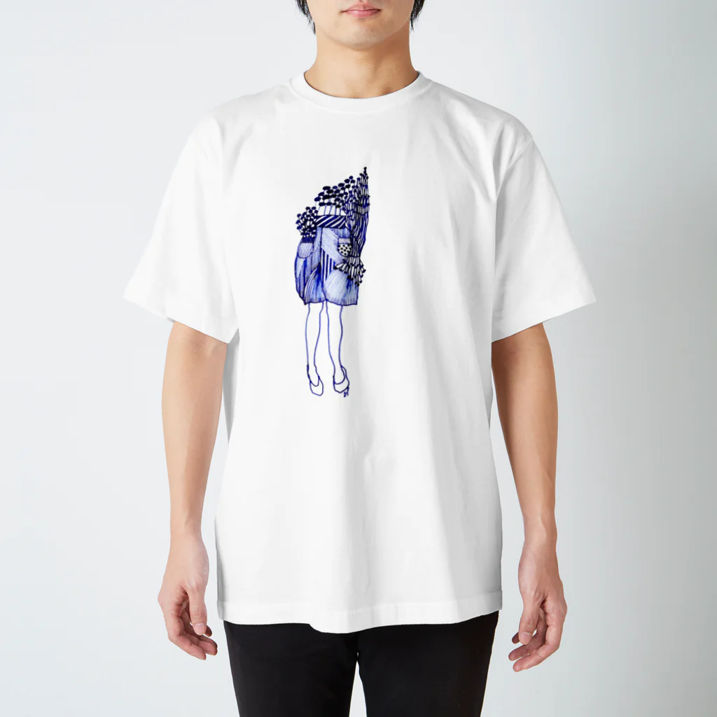 オガサワラミチの冬女夏草 Regular Fit T-Shirt