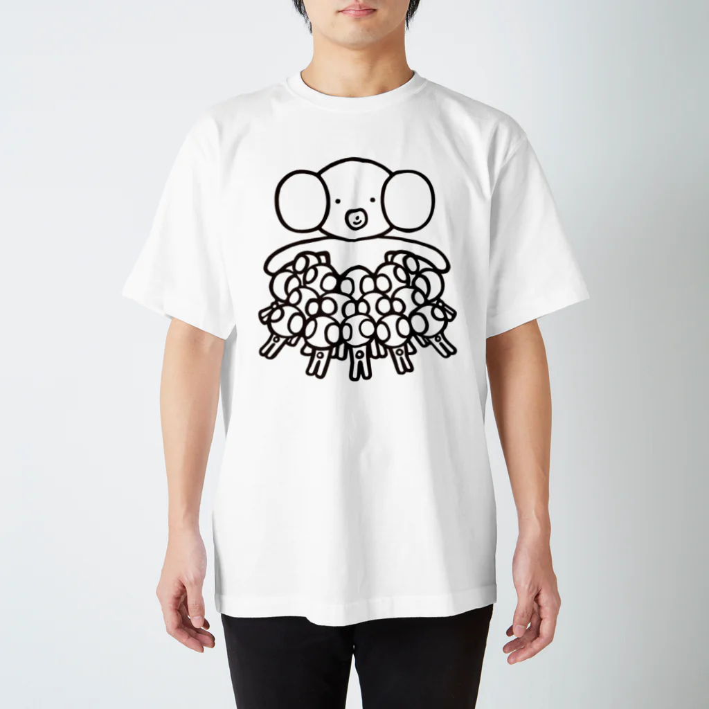 ペロコのママペロコ メガコペロコ スタンダードTシャツ