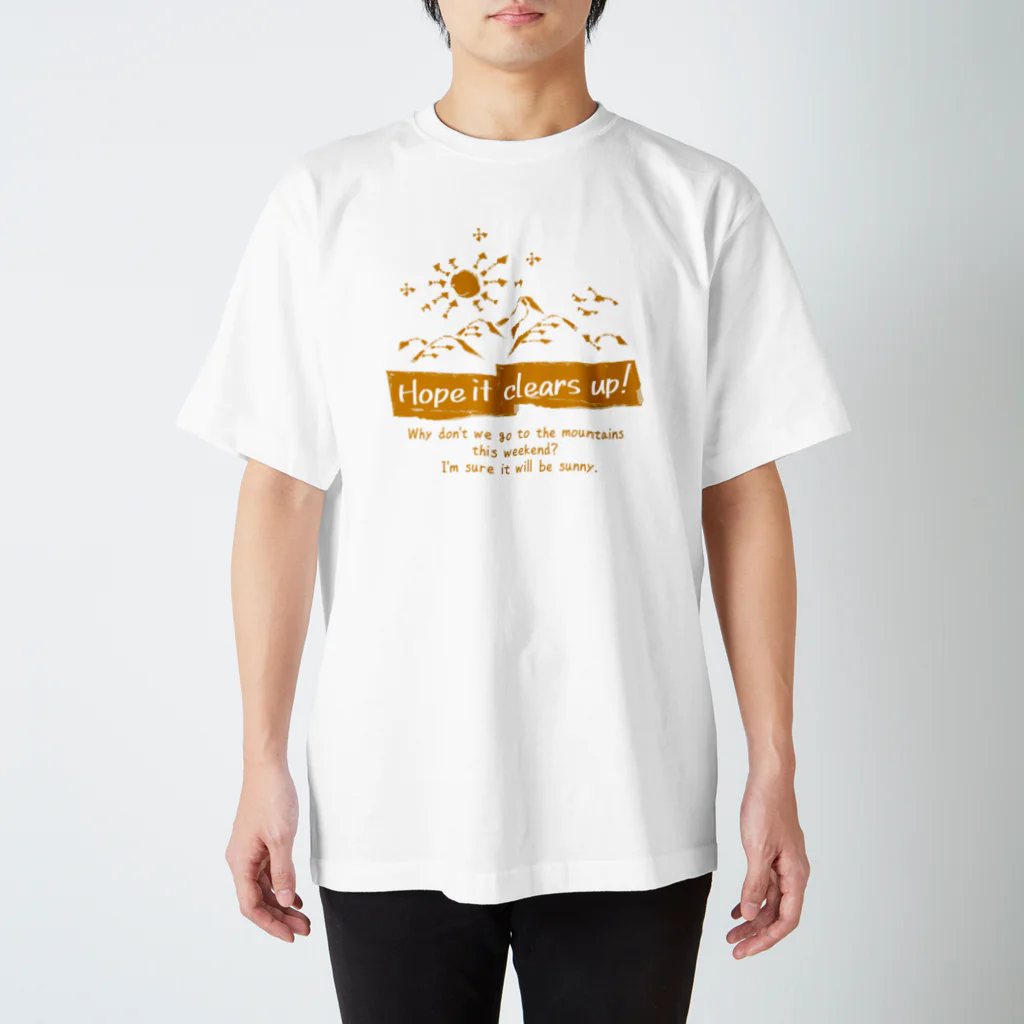 go campingのHope it clears up! Regular Fit T-Shirt