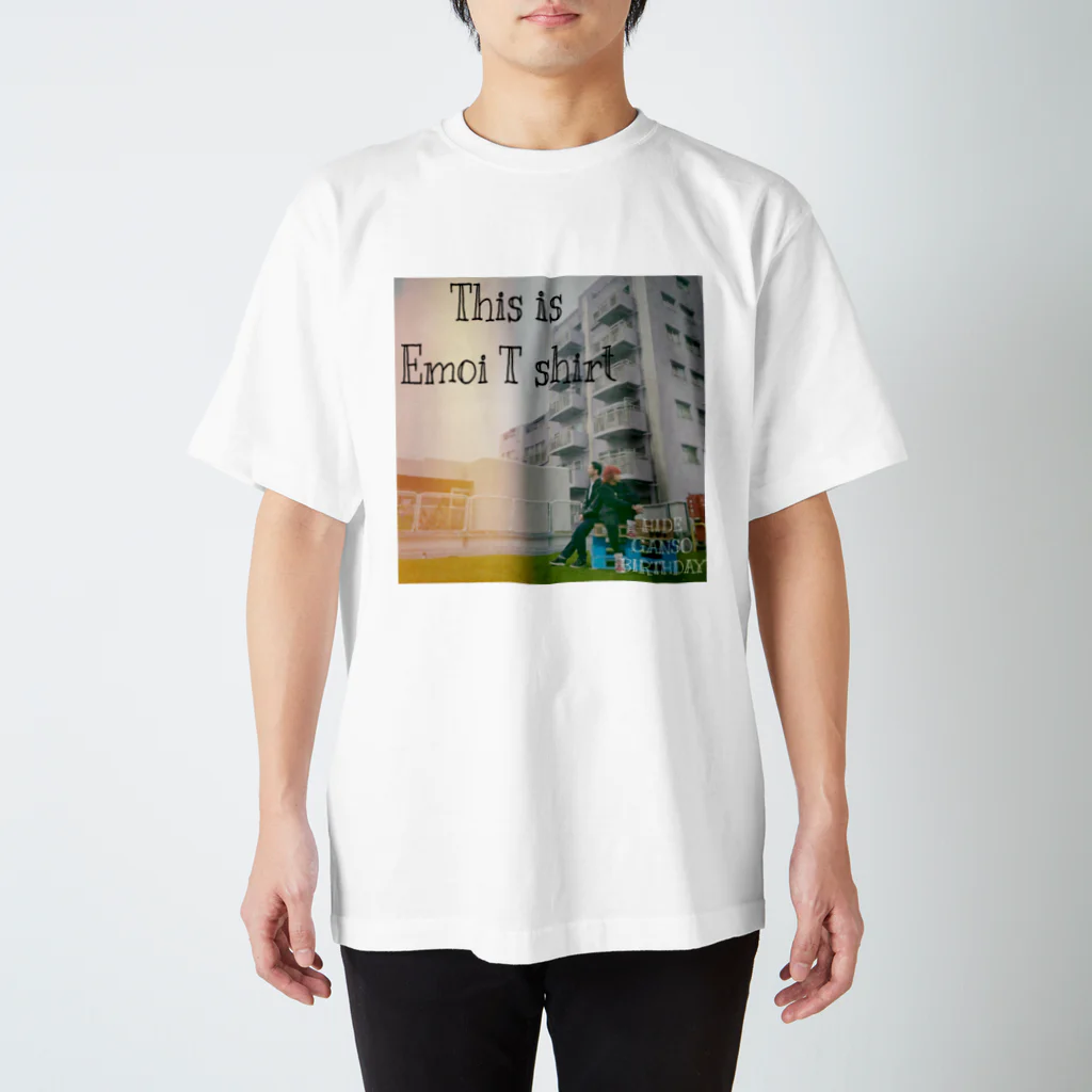 HIDEがんそ生誕SHOPのEmoi T shirt スタンダードTシャツ