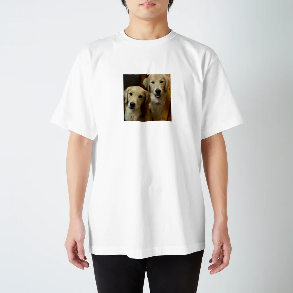 Golden Retriever Sarah&TaroのGolden Retriever Sarah&Taro3 Regular Fit T-Shirt