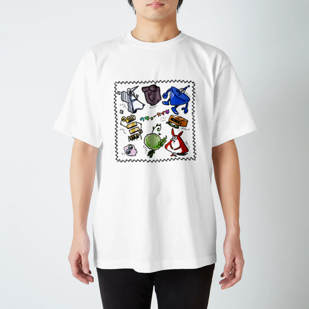 すてきな山のウチューカイギ（集合） スタンダードTシャツ