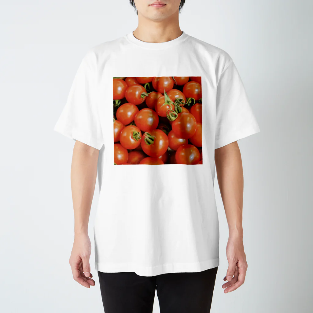 もんぺるのトマト好きのトマト スタンダードTシャツ