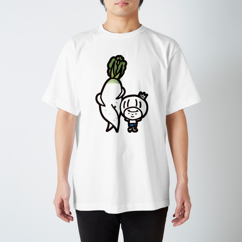 きくのらくがきのセクシー大根ときく Regular Fit T-Shirt