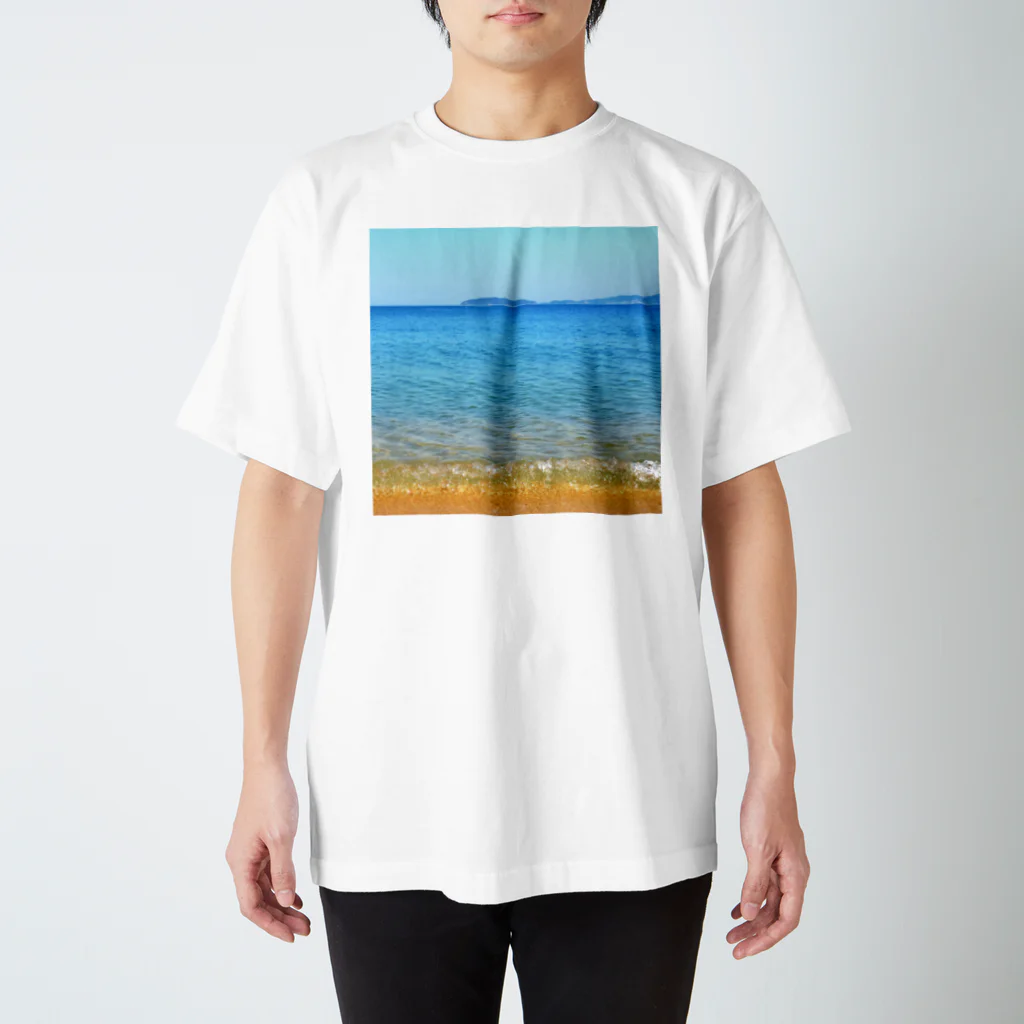 ArtWillの瀬戸内 晴天(渚) スタンダードTシャツ