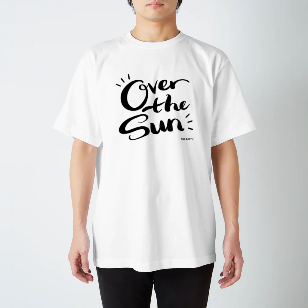 TBSラジオ『ジェーン・スーと堀井美香の「OVER THE SUN」』グッズのOVER THE SUN_Tシャツ(白) Regular Fit T-Shirt