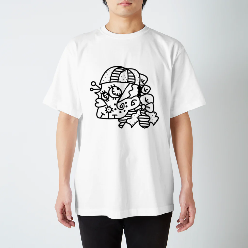 みッくスの〜不思議シリーズ〜モノクロ❺ Regular Fit T-Shirt