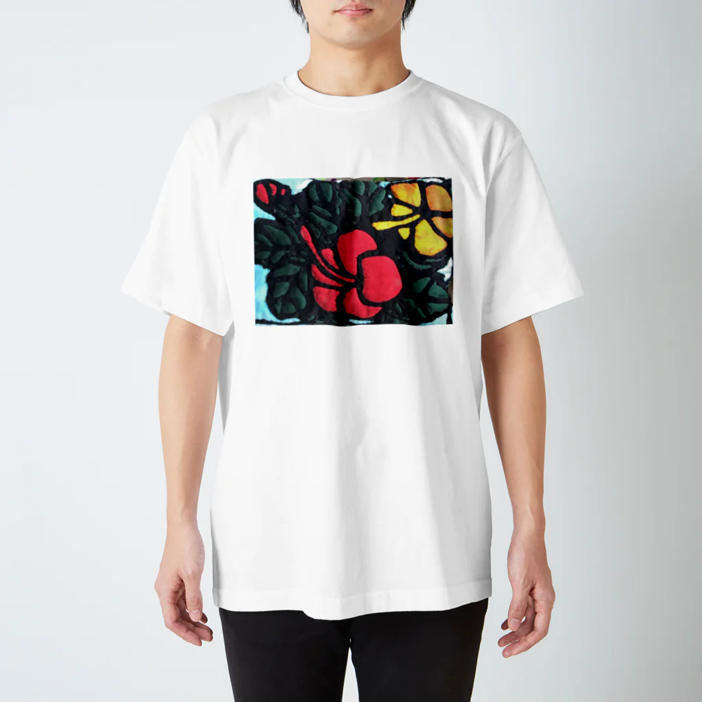 Aatin225のハイビスカス Regular Fit T-Shirt