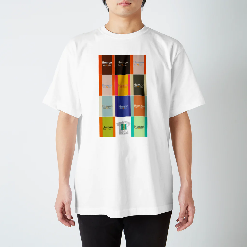 eeeNeのHuman-Teku×2 Regular Fit T-Shirt