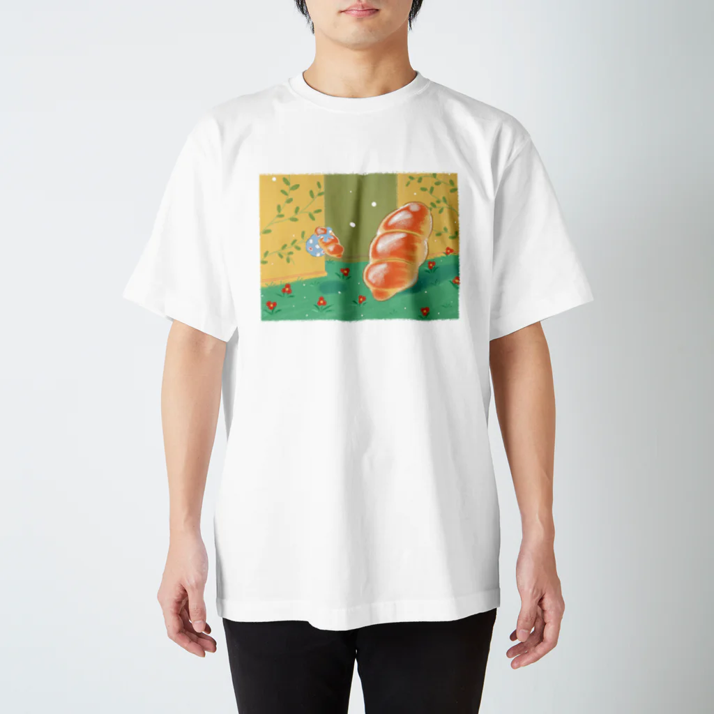 あらふじ ぺすのクロワッサンの旅 スタンダードTシャツ