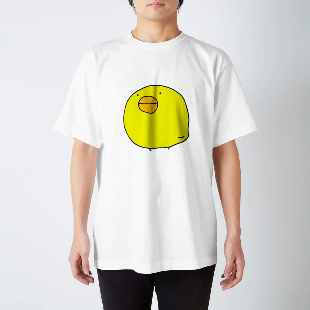 なんじゃもんじゃのキのぷっくりひよこ(のーまる) スタンダードTシャツ