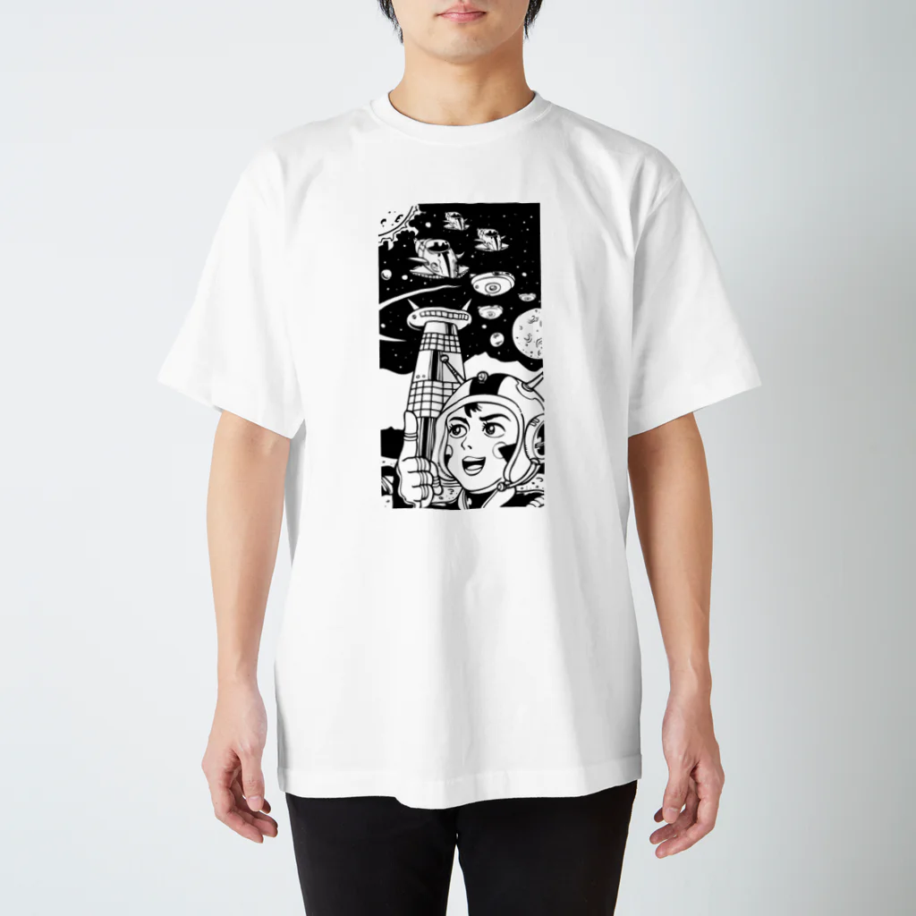 神谷屋のレトロ未来少年01 スタンダードTシャツ