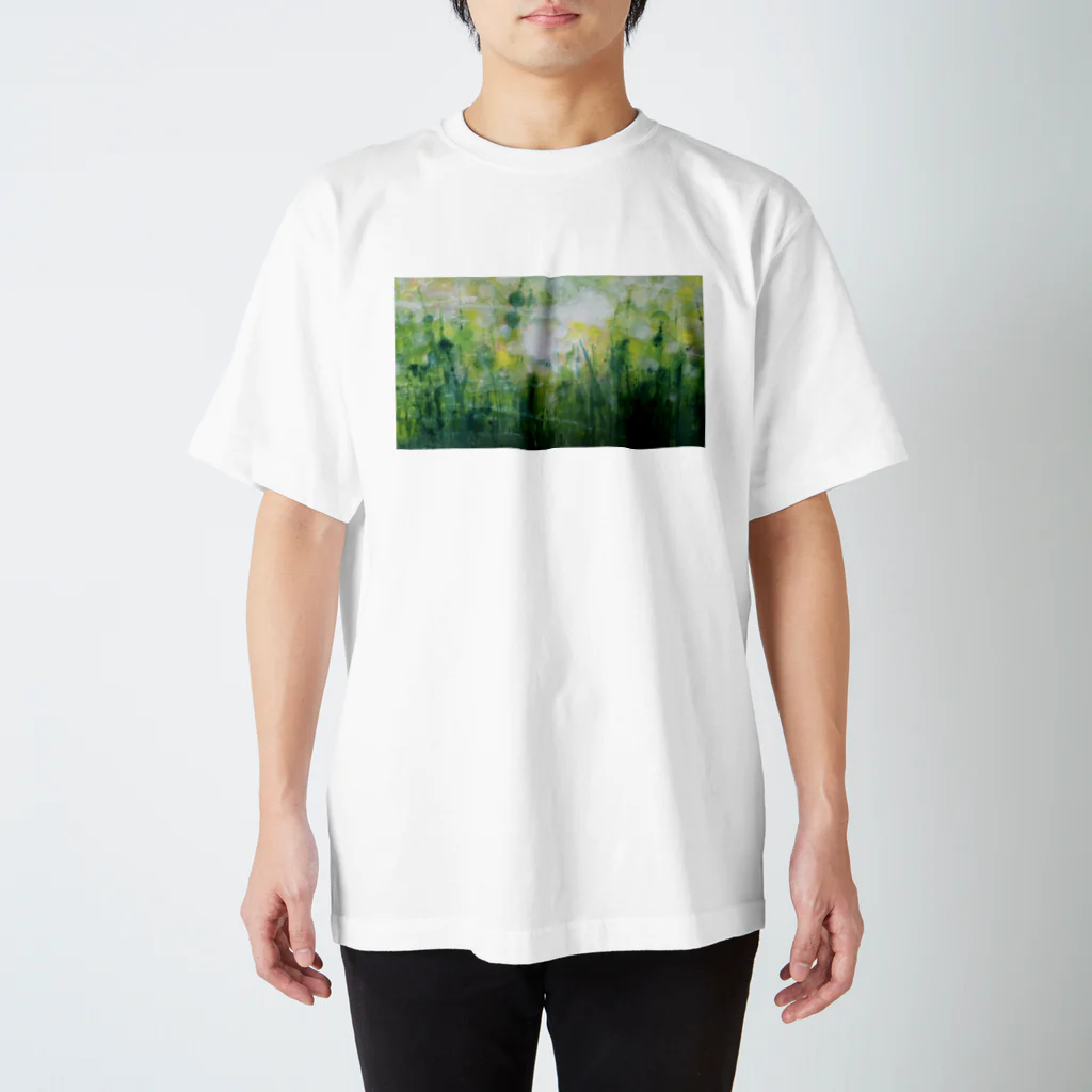 H IKAR Iの希望の光シリーズ「芽生え」 スタンダードTシャツ