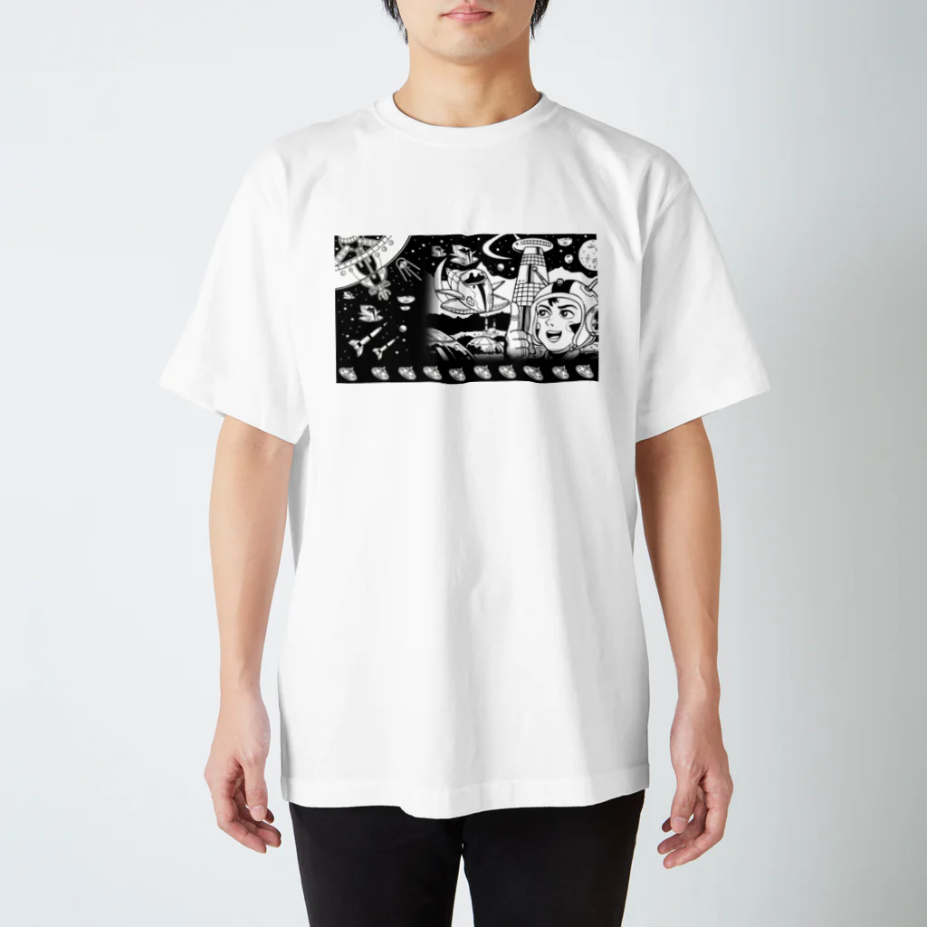 神谷屋のレトロ未来少年０２ Regular Fit T-Shirt