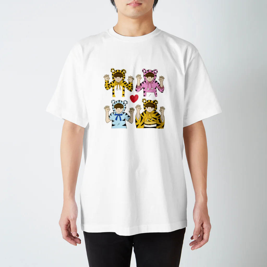 めぐぺ。とフレンズのトラトラガール・オールスターズ スタンダードTシャツ